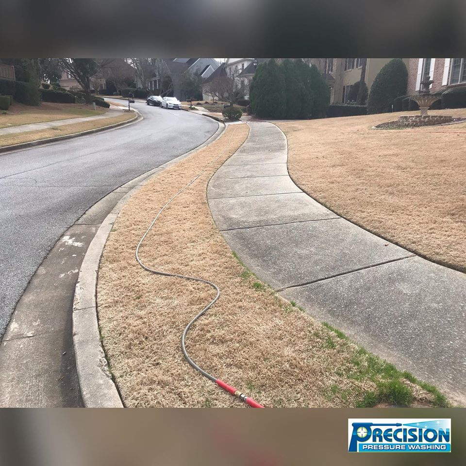 Pressure Washing for Woodcliff Subdivision HOA in Sandy Springs, GA